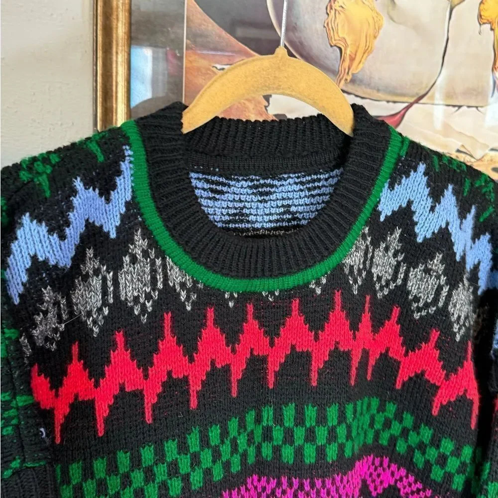 Vintage Colorful Sweater